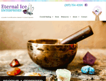 Tablet Screenshot of eternal-ice.com